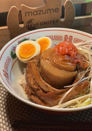 男飯！豚バラブロック！焼豚丼✨-レシピのメイン写真