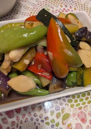 夏野菜のお浸し-レシピのメイン写真