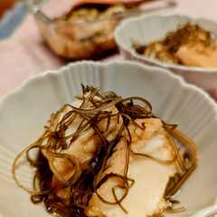 รูปของ 刻み昆布と厚揚げの煮物