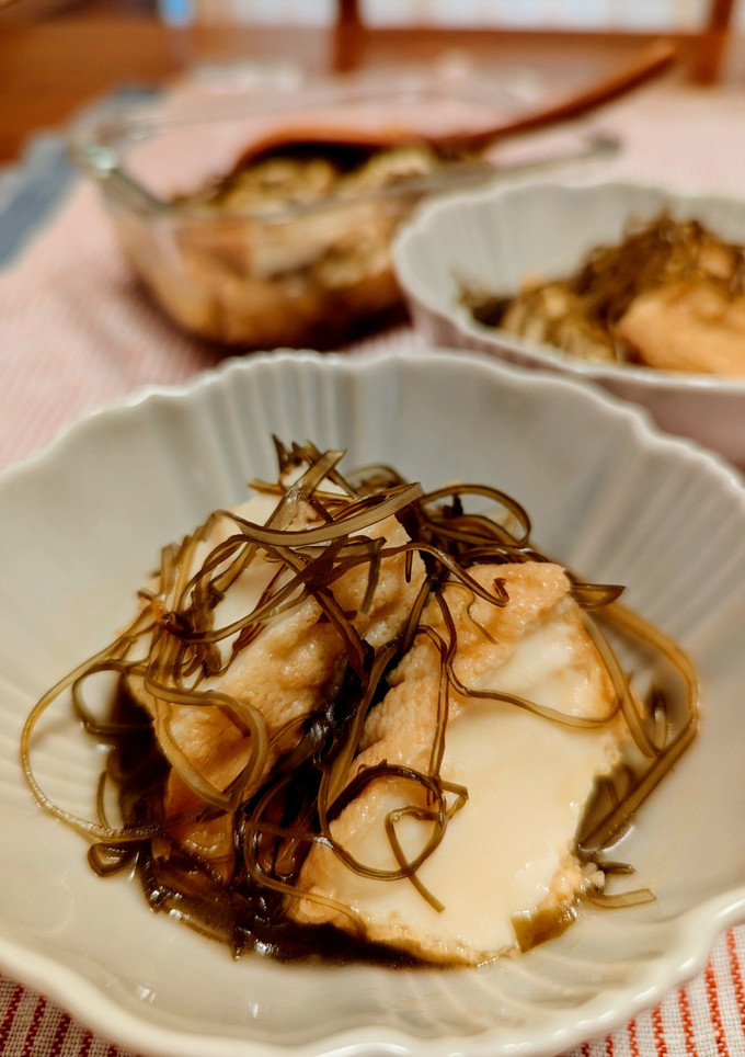刻み昆布と厚揚げの煮物-レシピのメイン写真