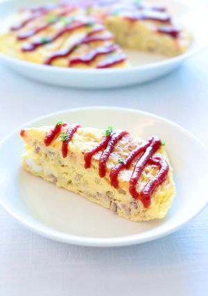 ワンボウル【Bistroミートオムレツ】-レシピのメイン写真