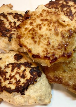 【糖尿病】豆腐ハンバーグ（鶏挽肉）-レシピのメイン写真