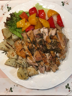 鶏肉のローズマリー&ハーブソルト焼き-レシピのメイン写真