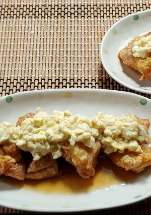 牡蠣だしぽん酢のさっぱり鶏南蛮-レシピのメイン写真