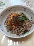 日本そばと納豆コラボの美味しいランチ