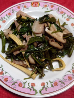豚肉と空心菜のナンプラー炒め-レシピのメイン写真