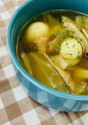 キャベツのカレースープ-レシピのメイン写真