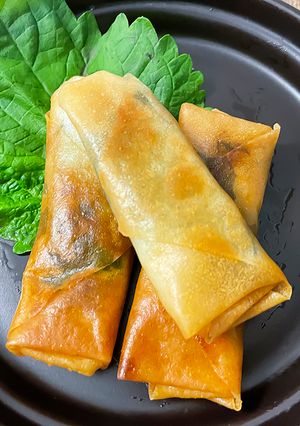 大葉とチーズの春巻き-レシピのメイン写真