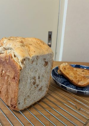 HBでくるみ食パン-レシピのメイン写真