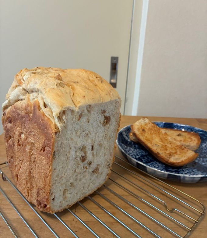 HBでくるみ食パン-レシピのメイン写真