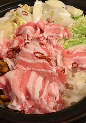 坦々胡麻味噌鍋-レシピのメイン写真