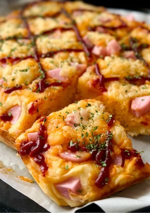 すぐ焼ける！ヘルシー おかず 米粉パン-レシピのメイン写真