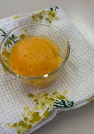 材料２つ！レンチン野菜ジュース蒸しパン-レシピのメイン写真