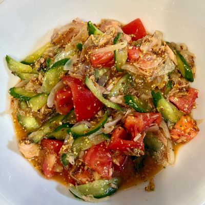 ツナまりょ 作り置き可◎夏野菜とツナの中華風マリネ by カナルセット
