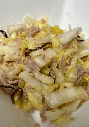 白菜とシーチキンの和え物-レシピのメイン写真