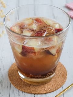 ヘルシー♡いちじくのバルサミコソーダ-レシピのメイン写真