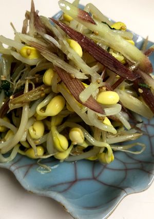豆もやしとミョウガのシャキシャキ！ナムル-レシピのメイン写真