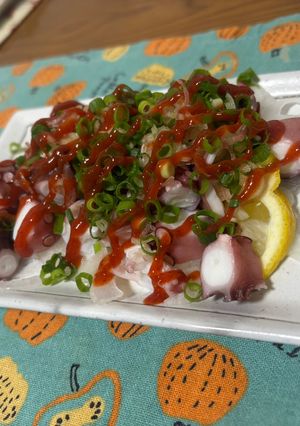 シラチャーソースでタコサラダ-レシピのメイン写真