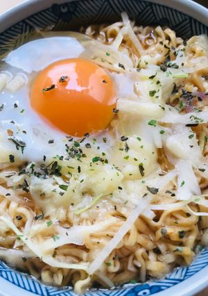 チキンラーメン●おから＆チーズ-レシピのメイン写真