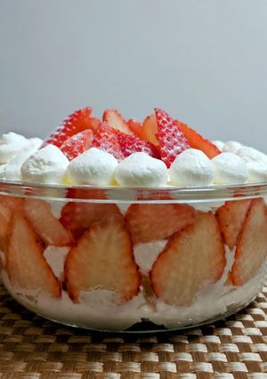 ★低糖質‼おからの＊🍓スコップケーキ＊♪-レシピのメイン写真