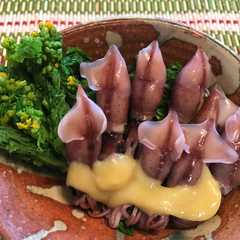 รูปของ 生ホタルイカ ホクホク 釜揚げ