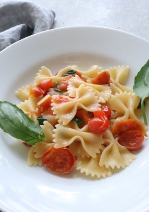 ミニトマトのパスタ-レシピのメイン写真