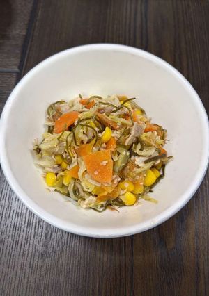 【学校給食】りっちゃんのげんきサラダ-レシピのメイン写真