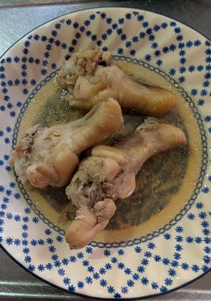 簡単★タイムとガラムマサラのチキンスープ-レシピのメイン写真