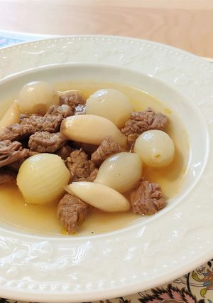 牛肉とにんにくの煮込み❀トルコ料理-レシピのメイン写真