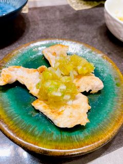 鶏むね肉焼き ねぎおろしだれ-レシピのメイン写真