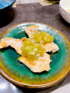 鶏むね肉焼き ねぎおろしだれ-レシピのメイン写真