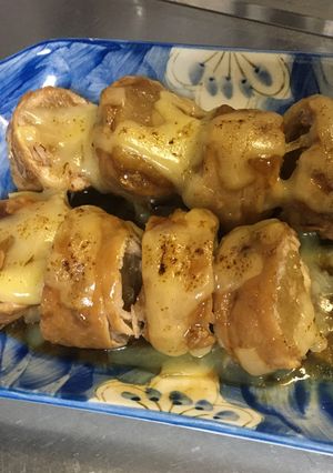 肉巻きあくまき炙りチーズ-レシピのメイン写真