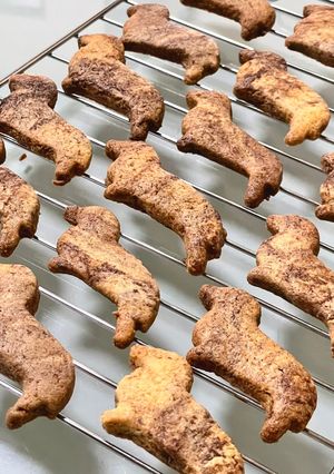 ココアでマーブル♡型抜きクッキー-レシピのメイン写真