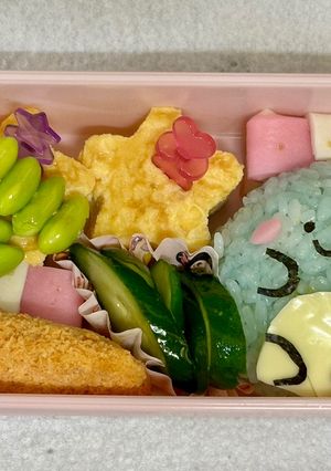 簡単キャラ弁⭐️すみっコぐらし-レシピのメイン写真