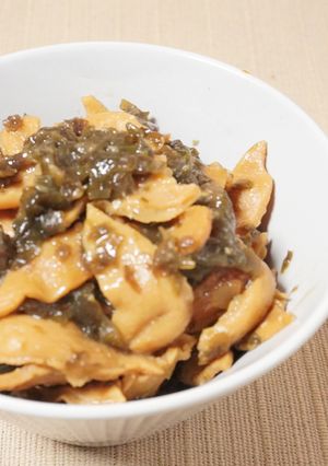 パパッと大豆ミートと昆布の煮物♪（ビーガン）-レシピのメイン写真