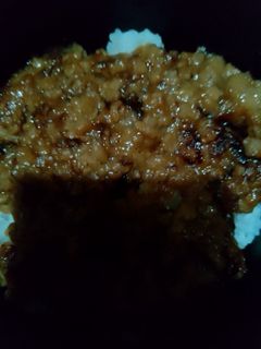 大豆ミートひき肉タイプで焼肉味そぼろ丼-レシピのメイン写真