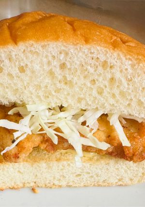 ザックザクチキンカツバーガー-レシピのメイン写真