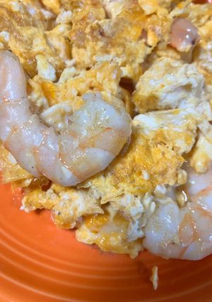 簡単 卵とエビの炒め物-レシピのメイン写真