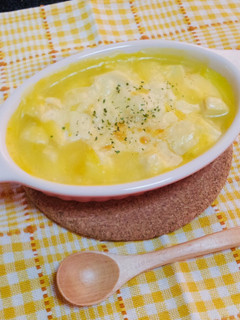 朝食にも夜食にも簡単 豆腐グラタン-レシピのメイン写真