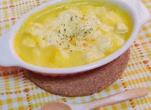 朝食にも夜食にも簡単 豆腐グラタン-レシピのメイン写真