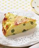 グリーンピースのチーズケーキ