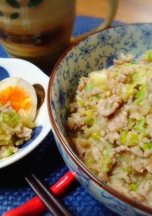 ＊ネギ味噌豚そぼろ＊-レシピのメイン写真