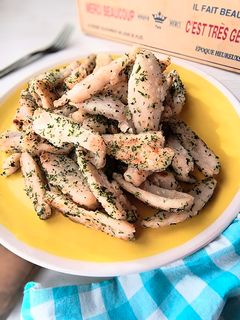 カリほくっ!塩麹青のりれんこん-レシピのメイン写真