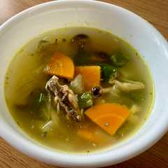 รูปของ さば缶入り野菜のカレースープ