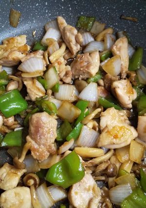 鶏モモ肉の甘辛炒め-レシピのメイン写真