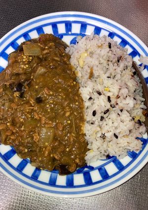 茄子とツナ缶でタイパカレー-レシピのメイン写真