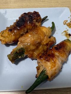 肉巻きオクラポン酢-レシピのメイン写真