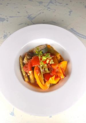 夏野菜のアラビアータ-レシピのメイン写真