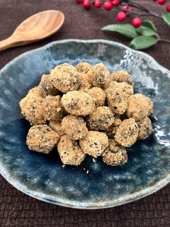 余った黒豆で♪黒豆きな粉かりんとう-レシピのメイン写真