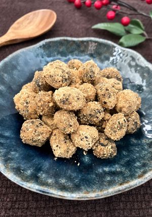 余った黒豆で♪黒豆きな粉かりんとう-レシピのメイン写真